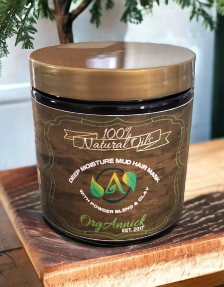 Deep Moisture Mud Hair Mask for Intense Hair Growth