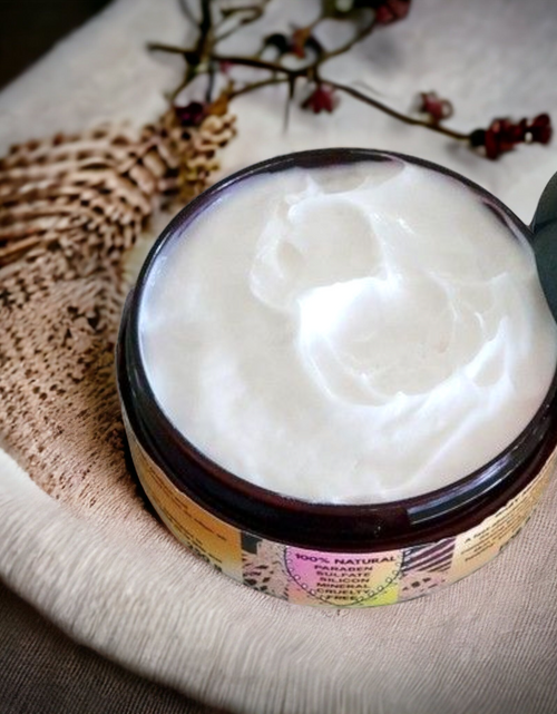 Load image into Gallery viewer, Moisture Glycerin Smooth Body Cream for Baby &amp; Newborn – 8 oz Whipped Hydrating Butter for Dry and Sensitive Skin | Fast-Absorbing Daily Moisturizer for All Ages
