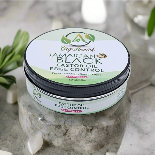Jamaican Black Castor Oil Edge Control - Strawberry 3.5oz
