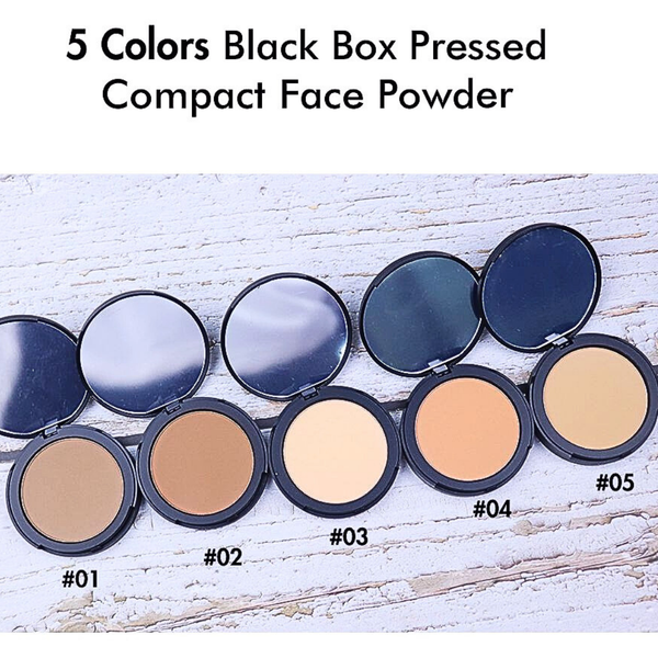 OrgAnnick™ Pressed Matte Compact Face Powder – Natural Coverage