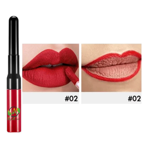 2-end Lipstick with Lip Liner
