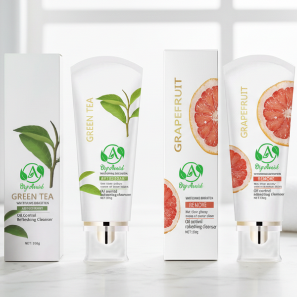 OrgAnnick™ Gentle Oil Control Botanical Cleansing Facial Cleanser – For All Skin Types