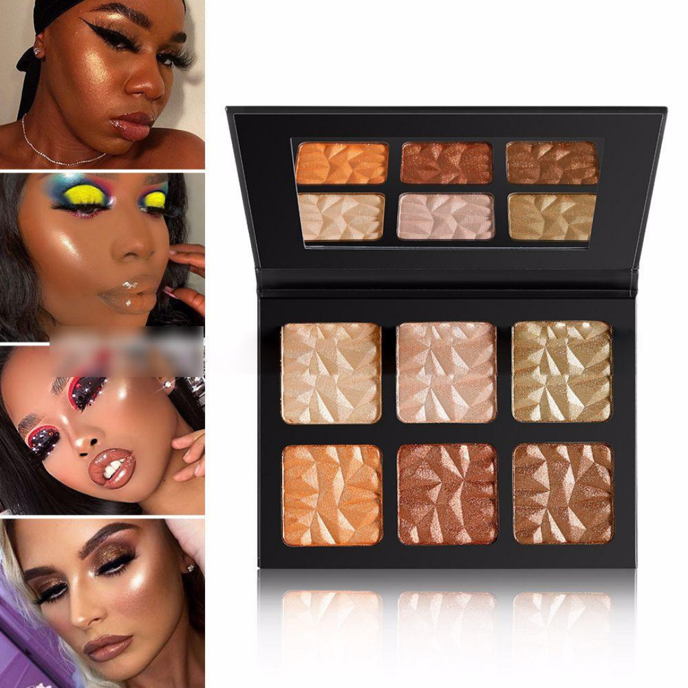 Diamond Lights 6-Color Highlight & Contour Palette