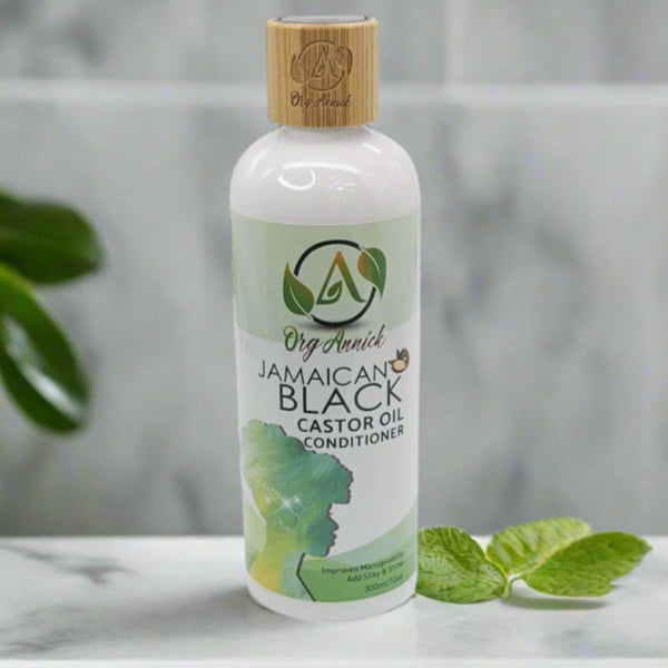 Nourish & Flourish Jamaican Black Castor Oil Conditioner: Nature's Secret to Healthy Hair - 10oz