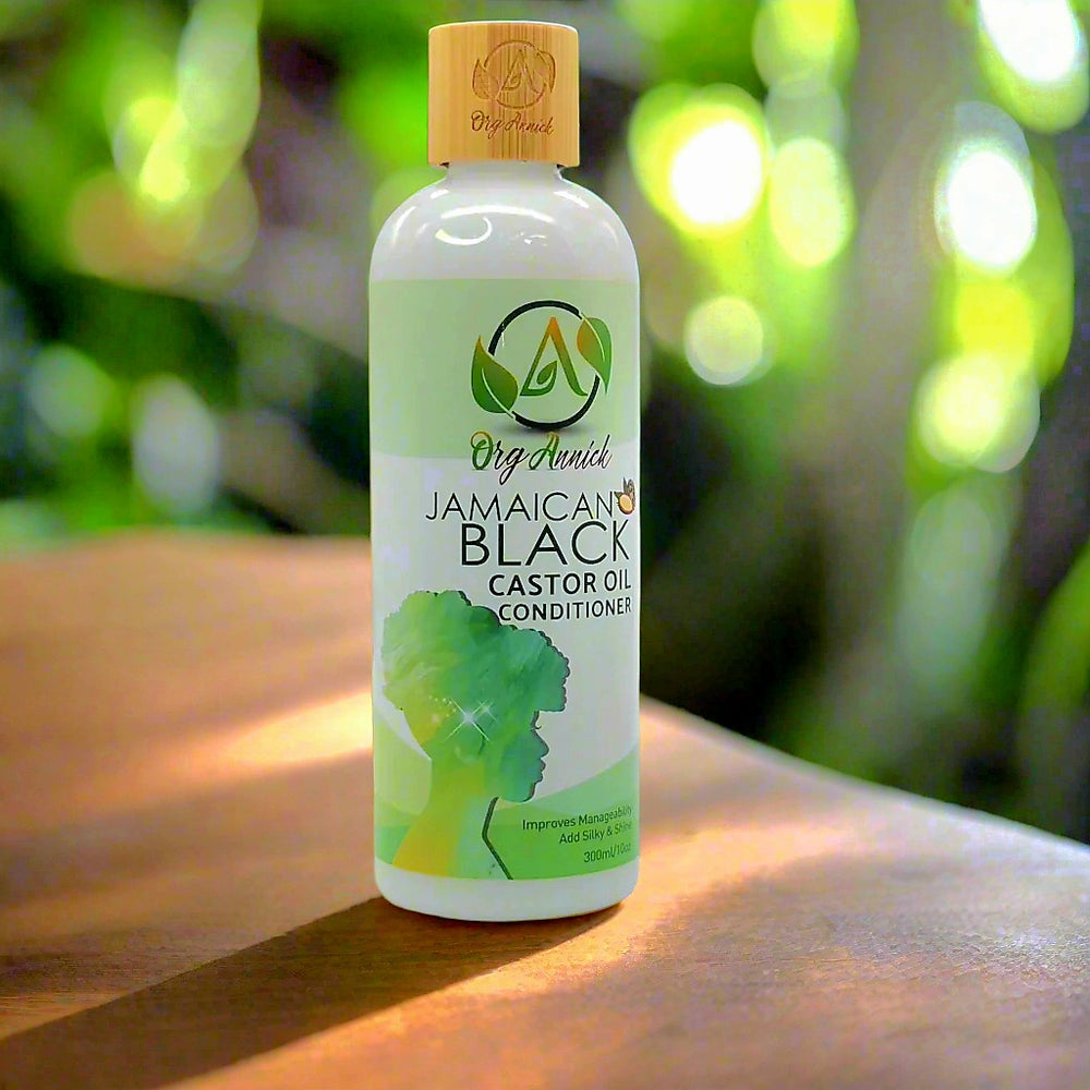 Nourish & Flourish Jamaican Black Castor Oil Conditioner: Nature's Secret to Healthy Hair - 10oz