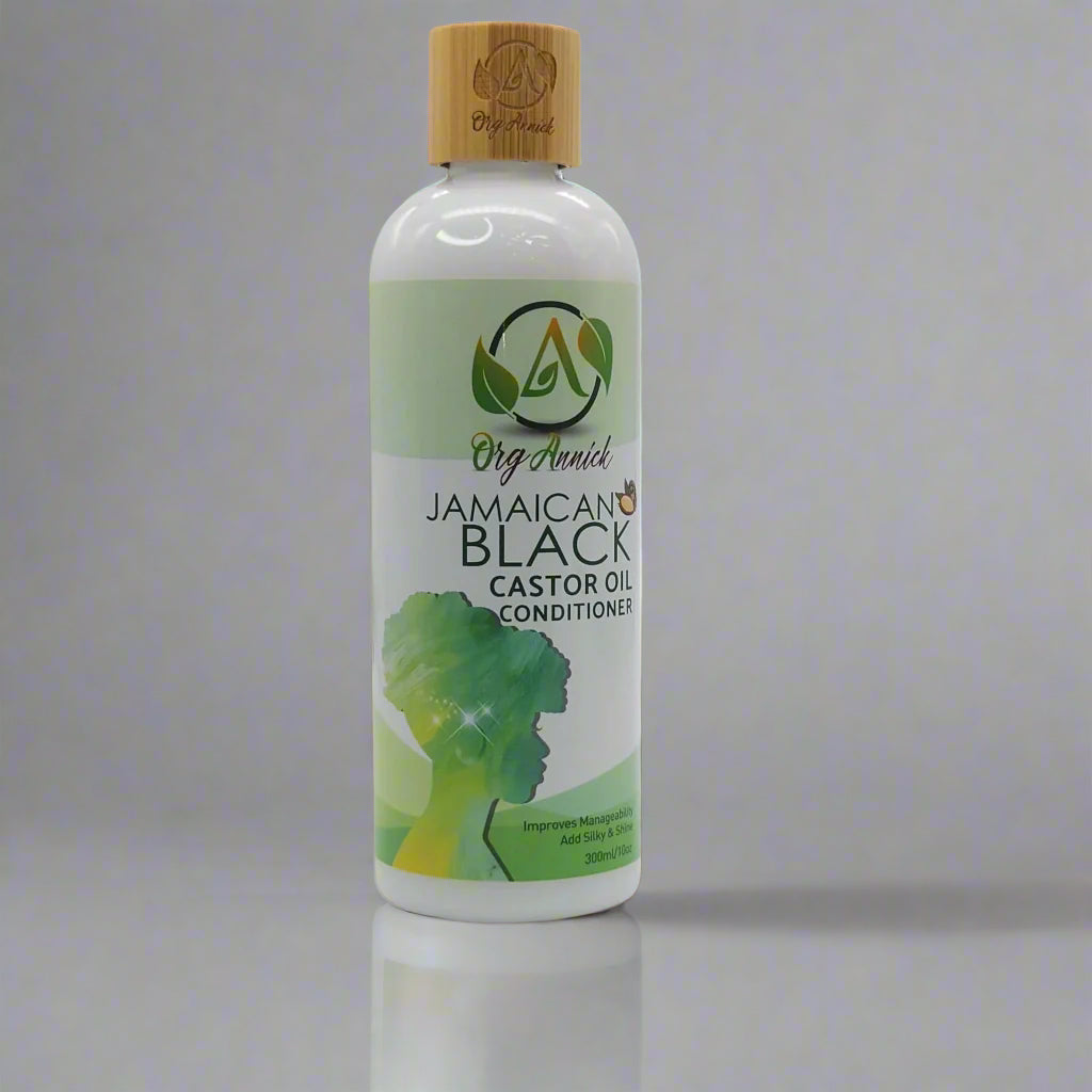 Nourish & Flourish Jamaican Black Castor Oil Conditioner: Nature's Secret to Healthy Hair - 10oz