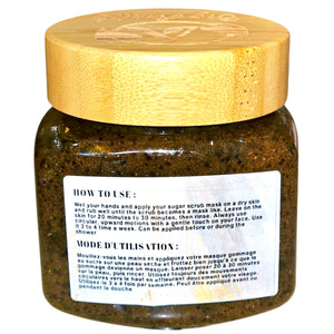 OrgAnnick Coffee Scrub Glow: Natural Ayurvedic Exfoliant for Acne, Dark Spots, Hyperpigmentation and Stretch Marks - 12 oz