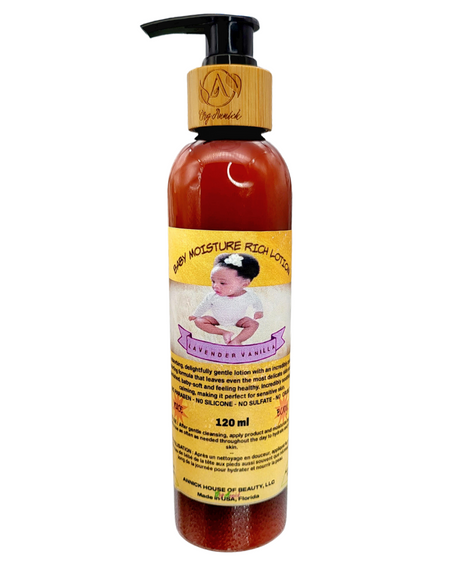 Moisture Glycerin Smooth Body Lotion – 8 oz | Lightweight Non-Greasy Daily Moisturizer for Face, Body, and Baby | Fast-Absorbing Hydration for All Skin Types and Ages | Paraben-Free