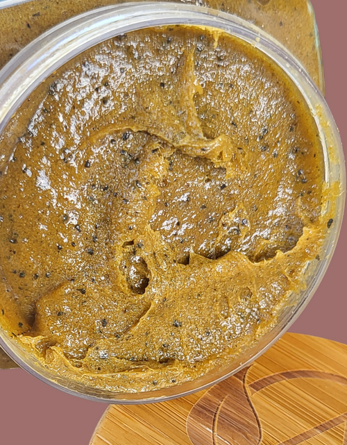 Load image into Gallery viewer, OrgAnnick Coffee Scrub Glow: Natural Ayurvedic Exfoliant for Acne, Dark Spots, Hyperpigmentation and Stretch Marks - 12 oz
