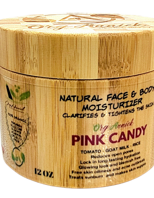 Load image into Gallery viewer, Clarify Pink Candy Moisturizer Cream with Tomato, GoatMilk, and Rice - 12oz
