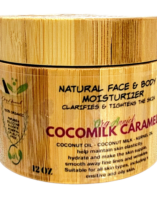 Load image into Gallery viewer, Feeling of Paradise with CocoMilk Caramel Moisturizer Cream - 12 oz
