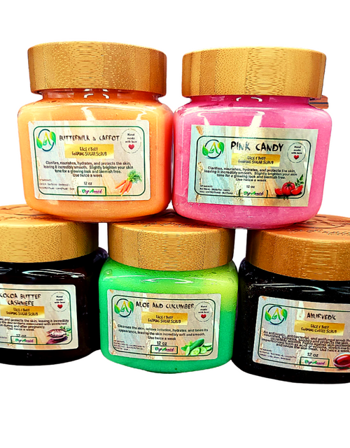 Load image into Gallery viewer, CarrotMilk Sugar Scrub &amp; Mask
