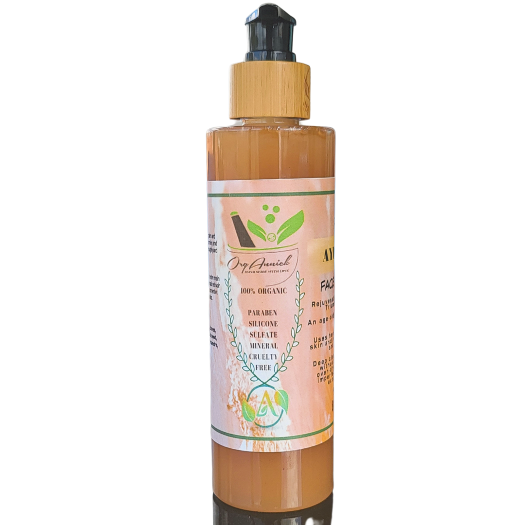 Ayurvedic DMEA & MSM Cleansing Smooth Face & Body Triumfetta Pentandra Cleanser, 6.5 oz